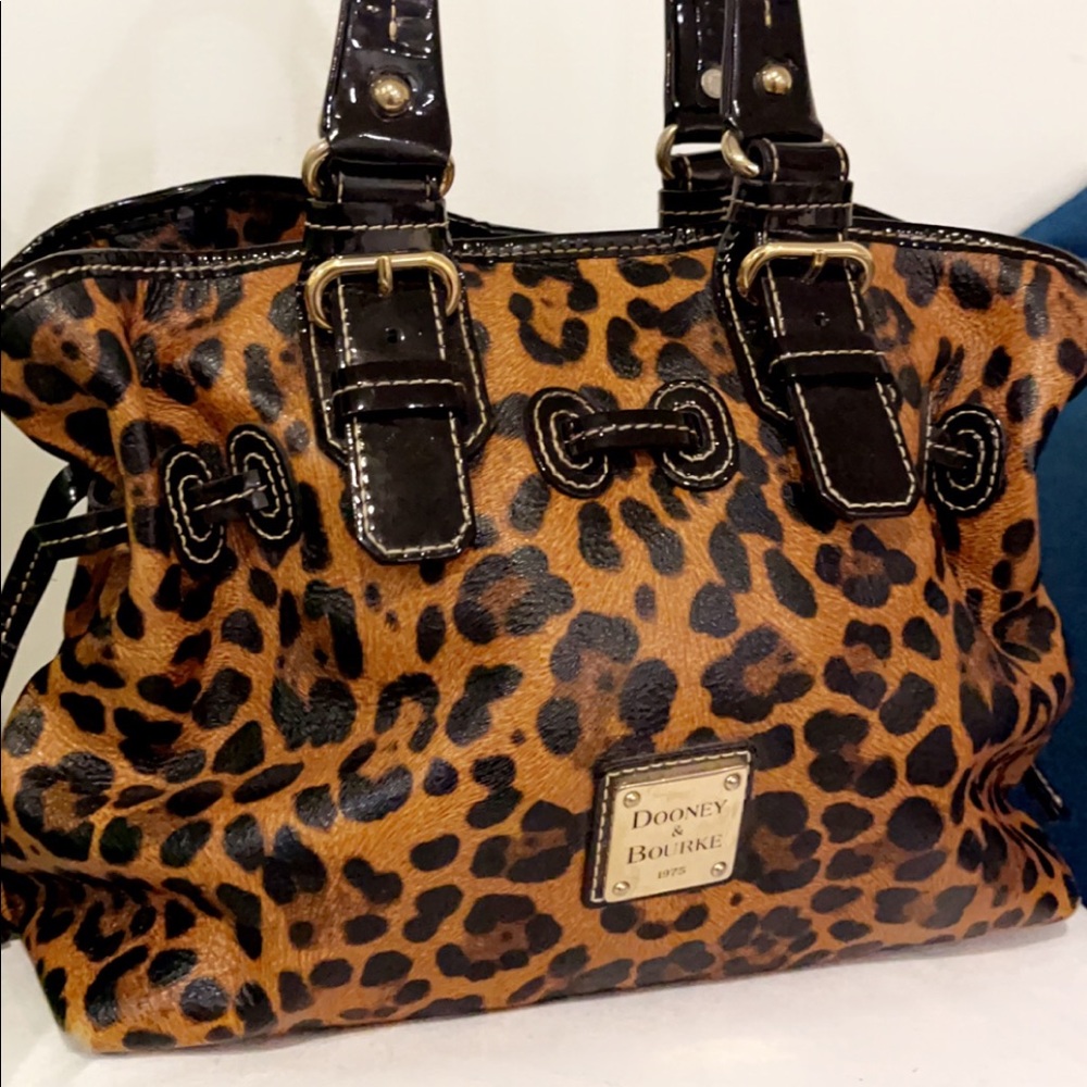 Leopard Dooney Tote👌🏾